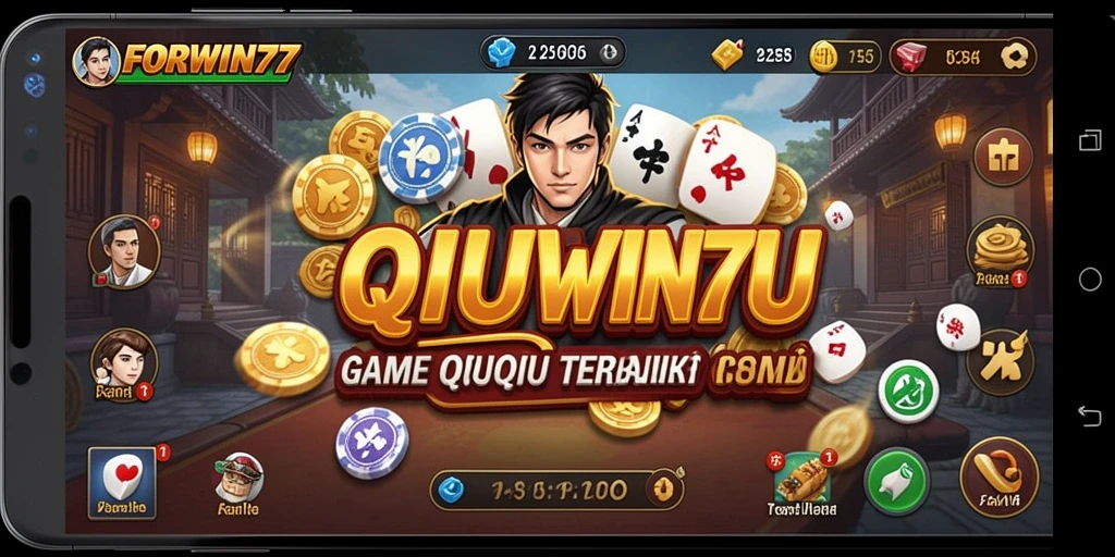 Tampilan gameplay menarik dari FORWIN77 saat bermain QiuQiu.