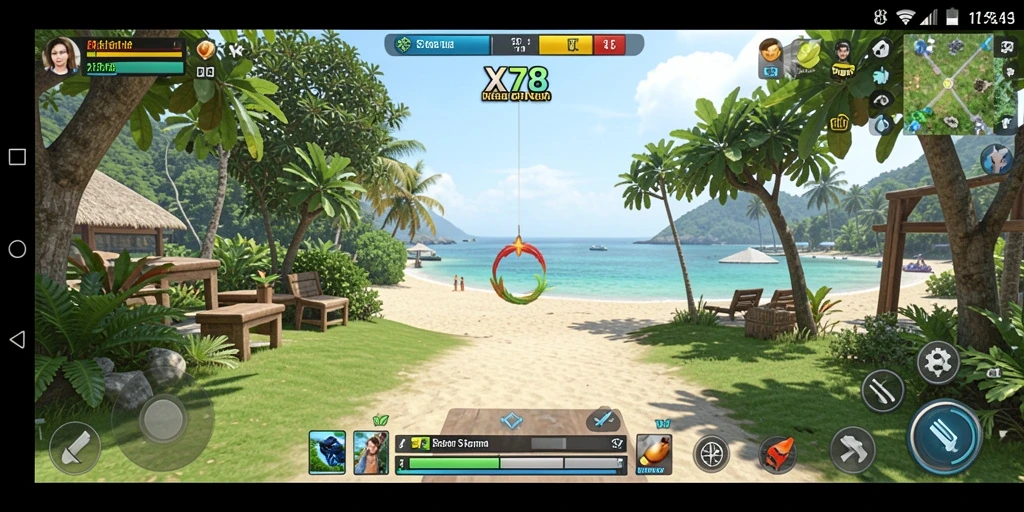 Gameplay seru dengan tantangan menarik dalam X78.